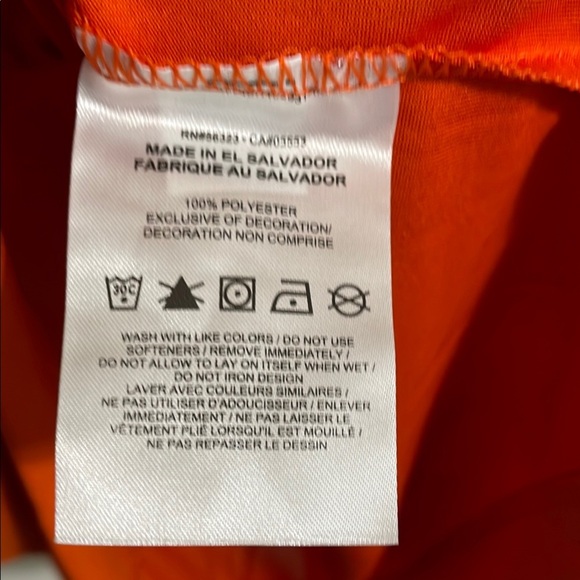 BGSU, Nike Bowling Green Football Orange Dri-Fit - Picture 6 of 6